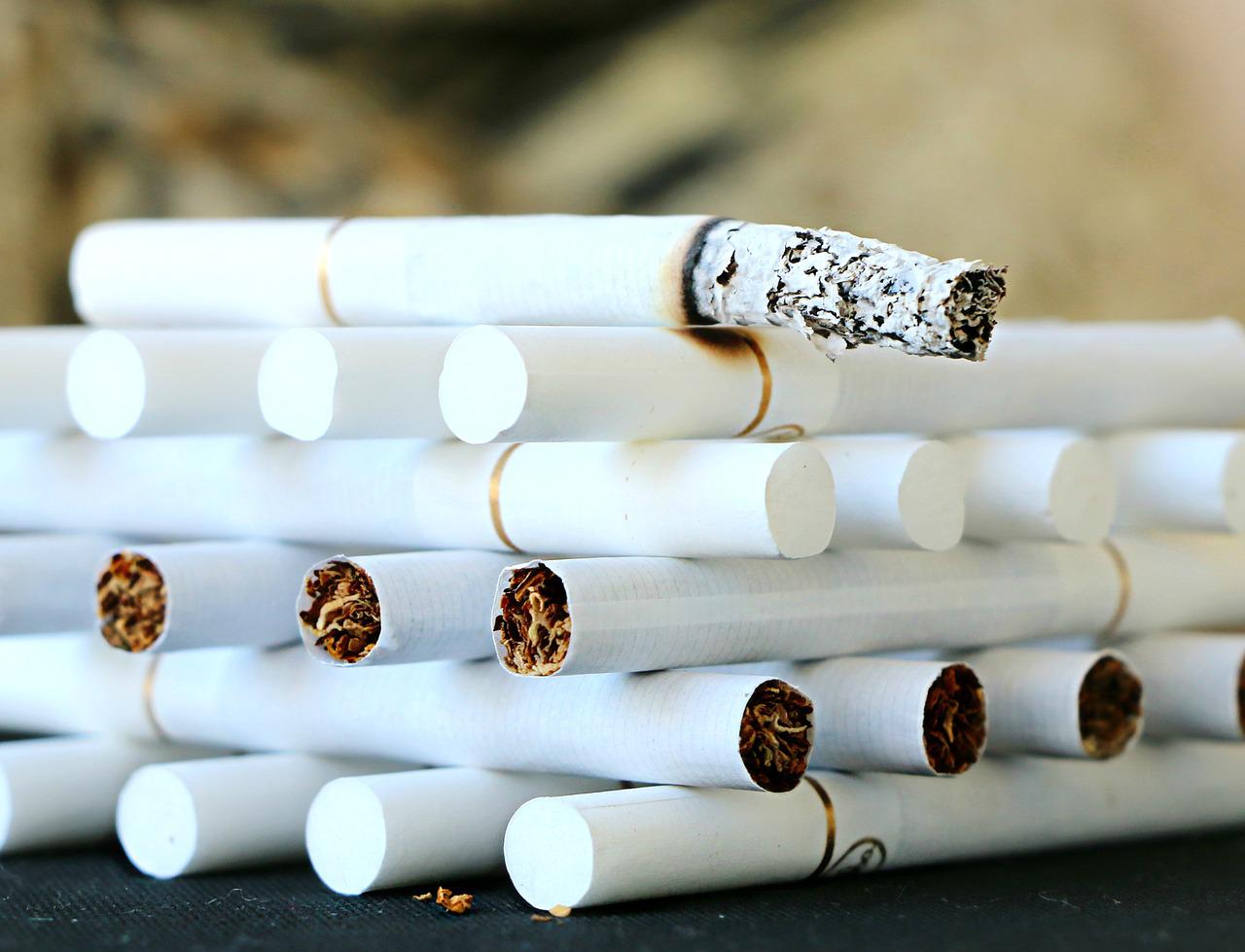 Filtre De Danger De Cancer De Paquet De Cigarette